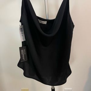 Aritzia babaton cowl neck blouse.